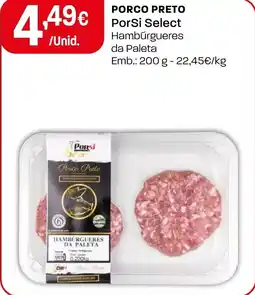 Intermarché Porco preto porsi select promoção
