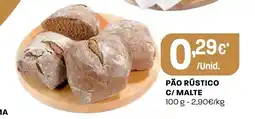 Intermarché Pão rústico c/ malte promoção