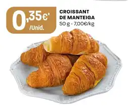 Intermarché Croissant de manteiga promoção