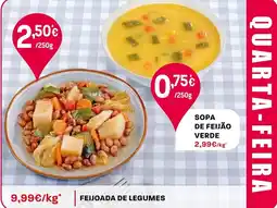 Intermarché Feijoada de legumes promoção
