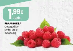 Intermarché Framboesa promoção