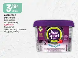 Intermarché Açaí sport De Marchi promoção