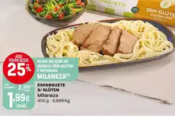 Intermarché Esparguete s/glúten milaneza promoção
