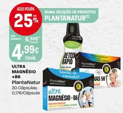 Intermarché Ultra magnésio +B6 PlantaNatur promoção