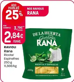 Intermarché Ravioli Rana promoção