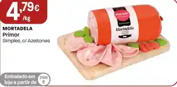 Intermarché Mortadela Primor Simples, c/ Azeitonas promoção