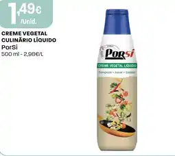 Intermarché Creme vegetal culinário líquido PorSi promoção