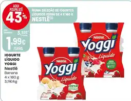 Intermarché Iogurte líquido yoggi nestlé promoção