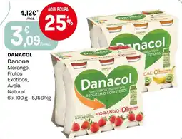 Intermarché Danacol Danone promoção