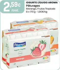 Intermarché Iogurte líquido aroma pâturages promoção