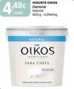 Intermarché Iogurte oikos Danone Natural promoção