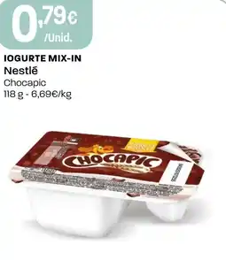 Intermarché Iogurte mix-in Nestlé promoção
