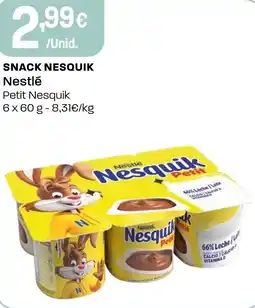 Intermarché Snack nesquik Nestlé promoção