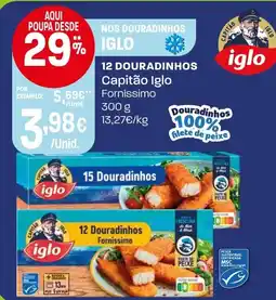 Intermarché 12 douradinhos Capitão Iglo promoção