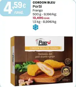 Intermarché Cordon bleu PorSi promoção