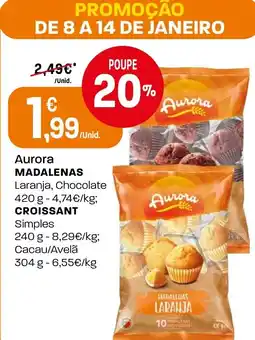 Intermarché Aurora madalenas promoção