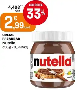 Intermarché Creme p/ barrar Nutella promoção