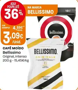 Intermarché Café moído bellissimo promoção