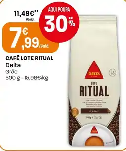 Intermarché Café lote ritual Delta Grão promoção