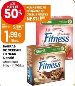 Intermarché Barras de cereais fitness Nestlé promoção