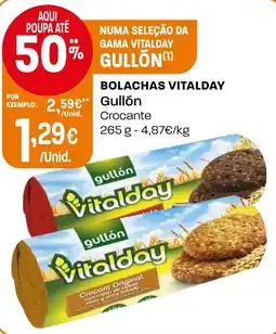 Intermarché Bolachas vitalday Gullón promoção