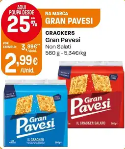 Intermarché Crackers gran pavesi promoção