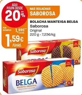 Intermarché Bolacha manteiga belga saborosa promoção