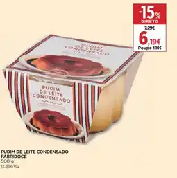 Supercor Pudim de leite condensado fabridoce promoção