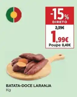 Supercor Batata-doce laranja promoção