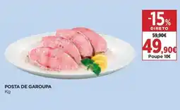 Supercor Posta de garoupa promoção