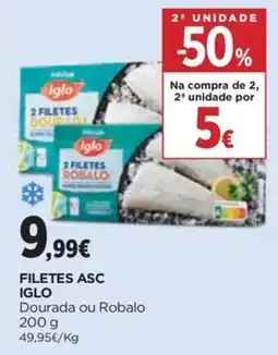 Supercor Filetes asc iglo Dourada ou Robalo promoção
