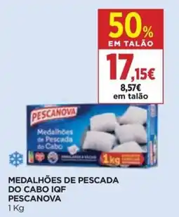 Supercor Medalhões de pescada do cabo iqf pescanova promoção