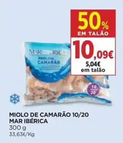 Supercor Miolo de camarão 10/20 mar ibérica promoção