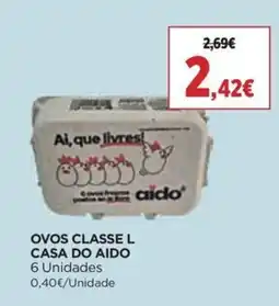 Supercor Ovos classe l casa do aido promoção