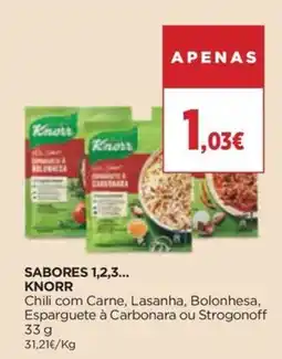 Supercor Sabores 1,2,3... knorr promoção