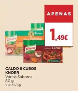 Supercor Caldo 8 cubos knorr promoção