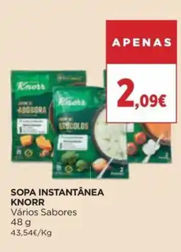 Supercor Sopa instantânea knorr promoção