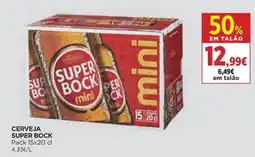 Supercor Cerveja super bock promoção