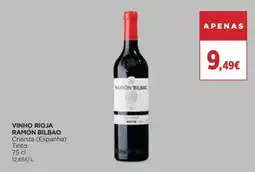 Supercor Vinho rioja ramón bilbao promoção