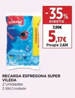Supercor Recarga esfregona super vileda promoção