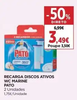 Supercor Recarga discos ativos wc marine pato promoção
