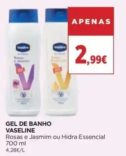 Supercor Gel de banho vaseline promoção