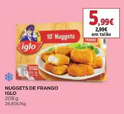 El Corte Inglés Nuggets de frango iglo promoção