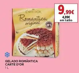 El Corte Inglés Gelado romântica carte d'or promoção