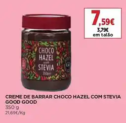 El Corte Inglés Creme de barrar choco hazel com stevia good good promoção
