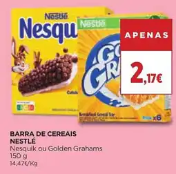 El Corte Inglés Barra de cereais nestlé promoção