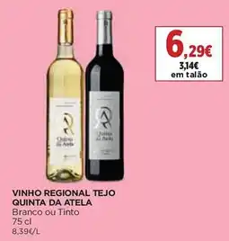 El Corte Inglés Vinho regional tejo quinta da atela promoção