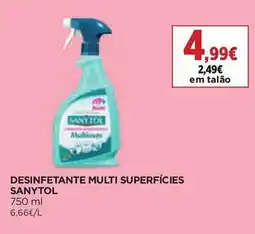 El Corte Inglés Desinfetante multi superfícies sanytol promoção