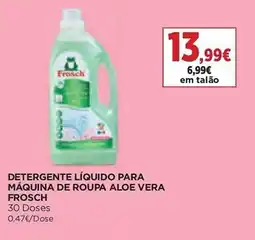 El Corte Inglés Detergente líquido para máquina de roupa aloe vera frosch promoção