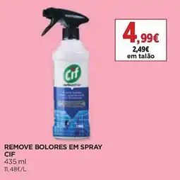 El Corte Inglés Remove bolores em spray cif promoção
